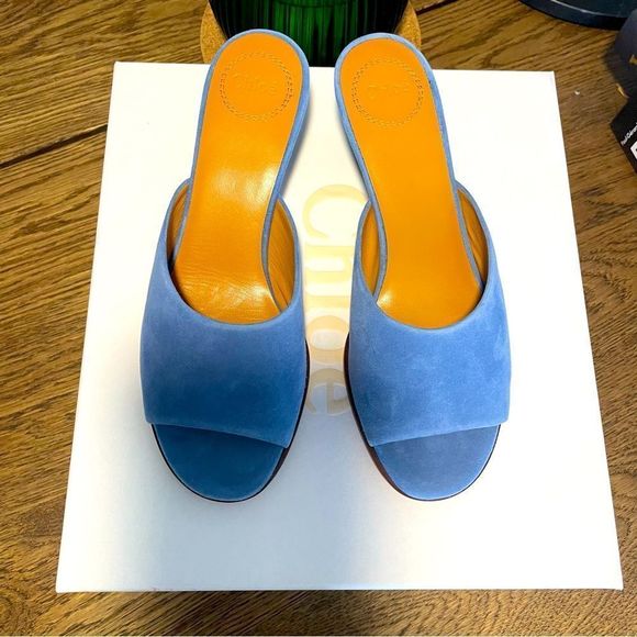 New  CHLOE SUEDE MULE 💗 - Picture 7 of 7